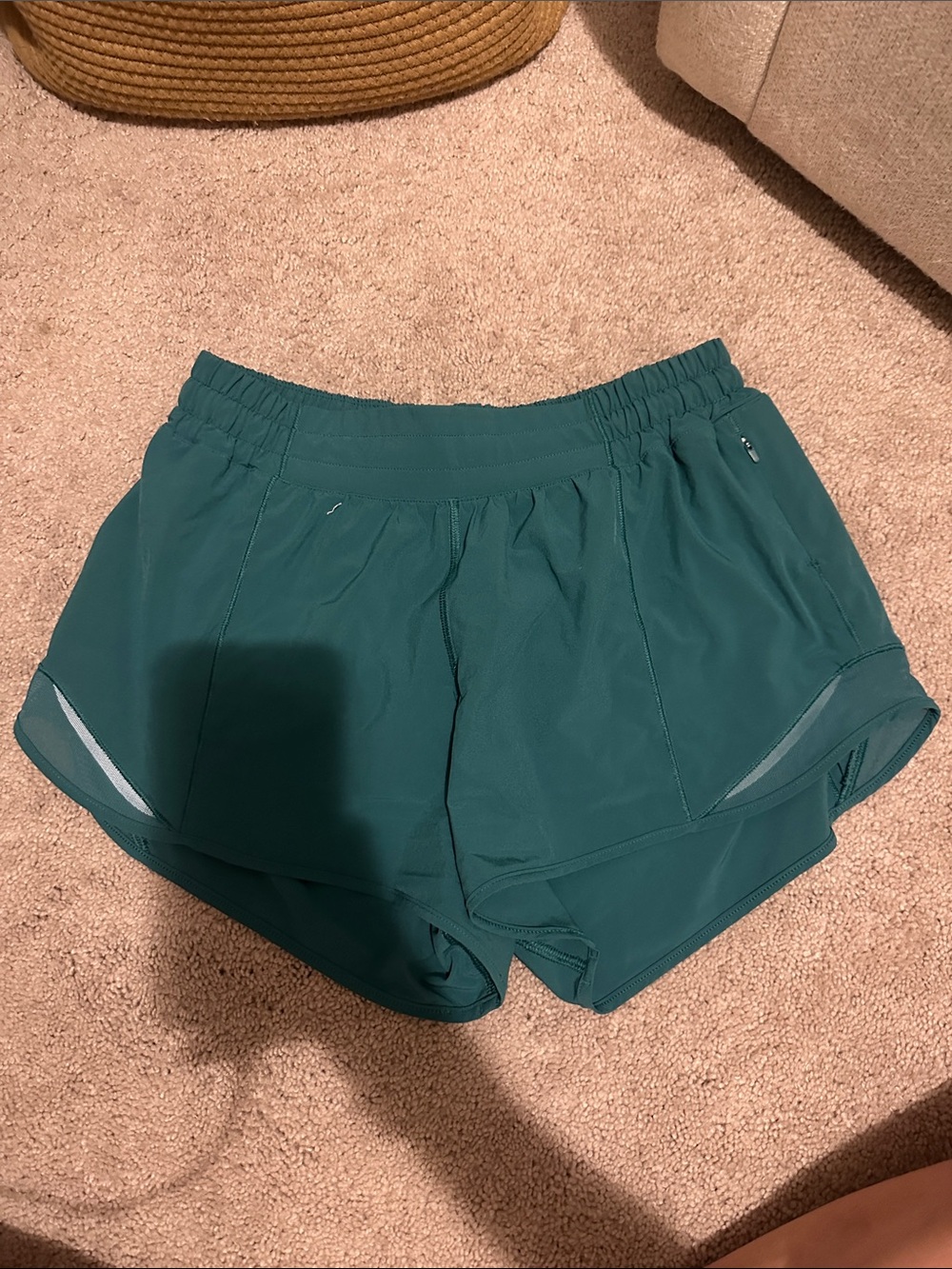 lululemon athletica Forest Green Athletic Shorts